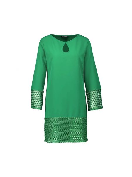 Sukienka midi z cekinami Ana Alcazar zielona
