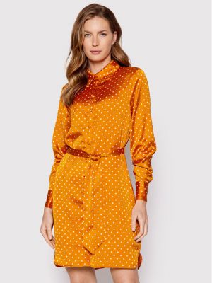 Robe chemise Guess orange