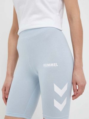 Панталон с принт Hummel синьо