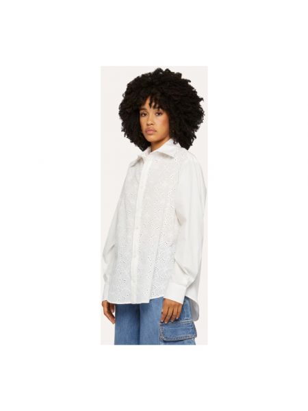 Camisa de algodón de flores Ballantyne blanco