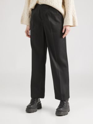 Широки панталони тип „марлен“ Gap черно