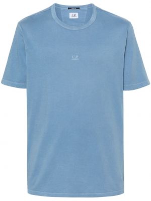 Pamučna majica s printom C.p. Company plava