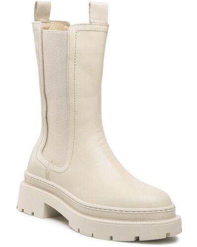 Chelsea boots Gino Rossi beige