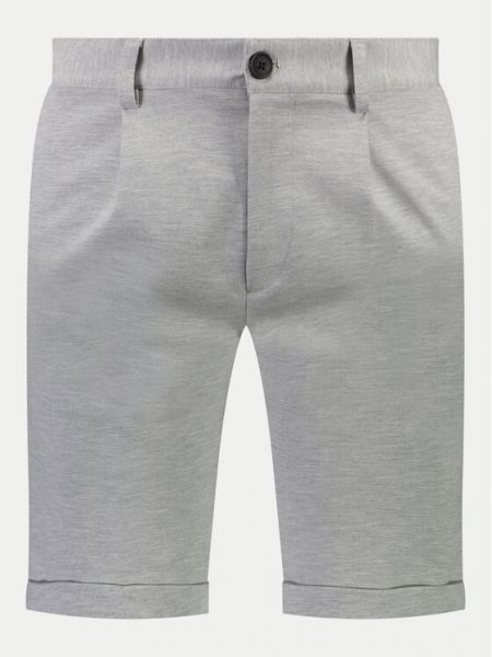 Pantaloncini plissettati Lindbergh grigio