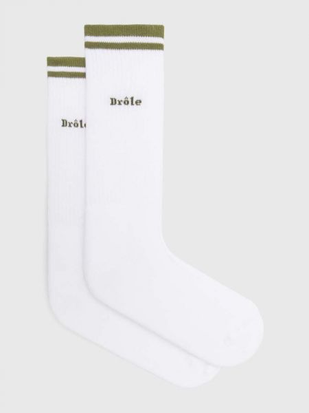 Ponožky Drôle De Monsieur bílé
