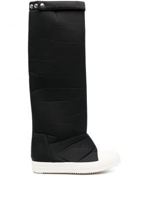 Høye flate støvler Rick Owens Drkshdw svart