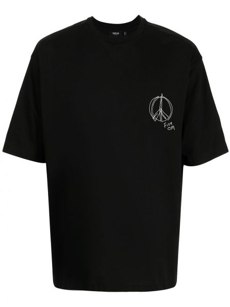 Camiseta con bordado Five Cm negro