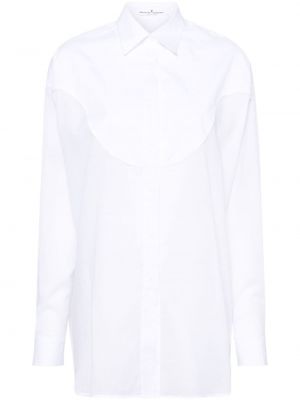 Bombažna srajca Ermanno Scervino bela