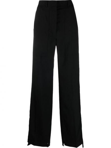 Pantalon cargo avec poches Stella Mccartney noir