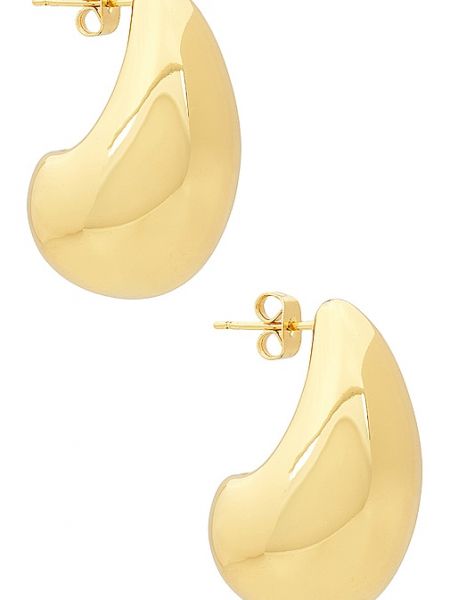 Boucles d'oreilles à boucle éliou doré