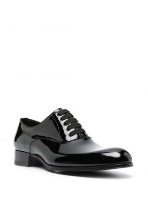 Lakuotos iš natūralios odos oksfordo batai Tom Ford juoda