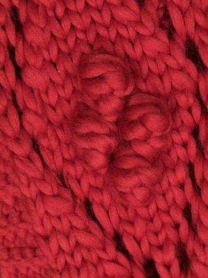 Echarpe en laine Concepto rouge