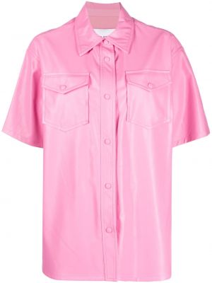 Oversized košile Stand Studio růžová