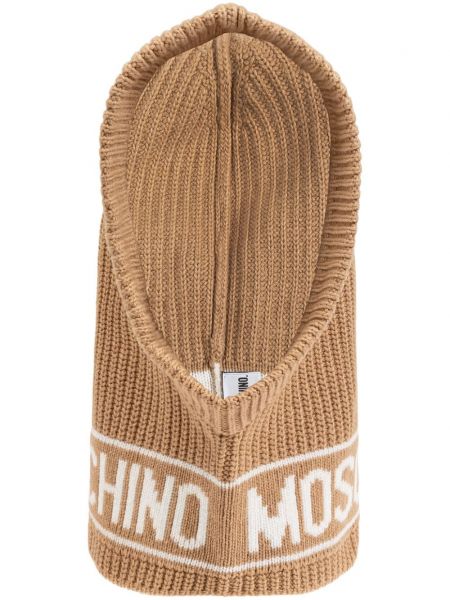 Hat Moschino brun