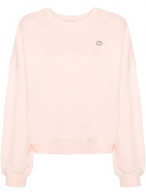 Sweatshirt aus baumwoll Twinset pink