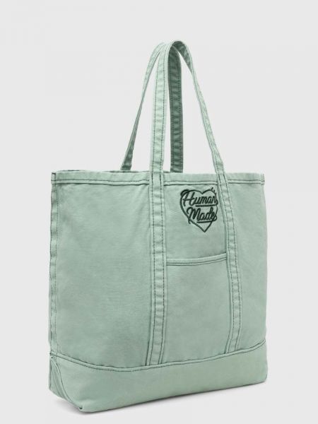 Τσάντα shopper Human Made πράσινο
