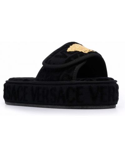 Kurpes ar platformu Versace melns
