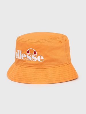 Оранжевая хлопковая шляпа Ellesse