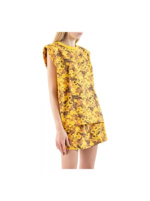 Sukienka mini Remain Birger Christensen żółta