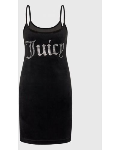 Juicy Couture Hétköznapi ruha Rae JCWE222003 Fekete Slim Fit