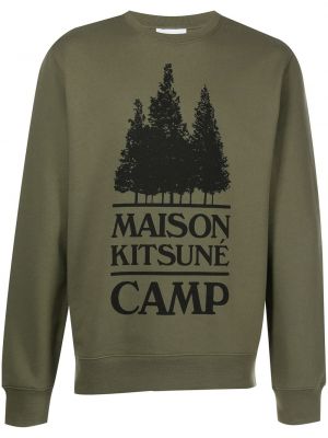 Sweatshirt mit rundhalsausschnitt Maison Kitsuné