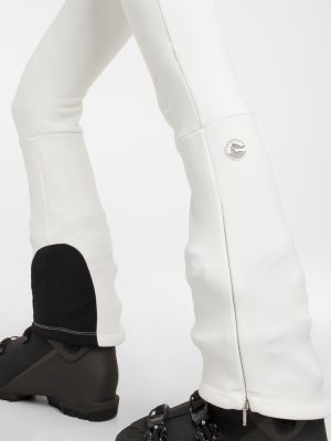 Ravne hlače Cordova bela
