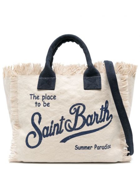 Plážová kabelka s třásněmi Mc2 Saint Barth