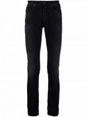 Дънки skinny fit slim Dondup черно