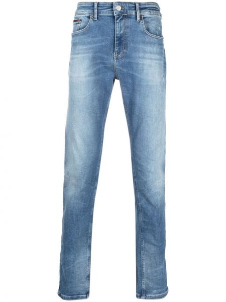 Smal skinny fit-jeans Tommy Jeans blå