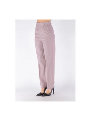 Pantalones de cintura alta Victoria Beckham rosa