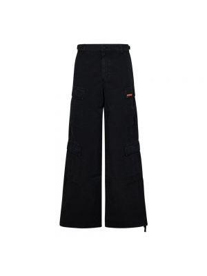Pantalon cargo avec poches Heron Preston noir