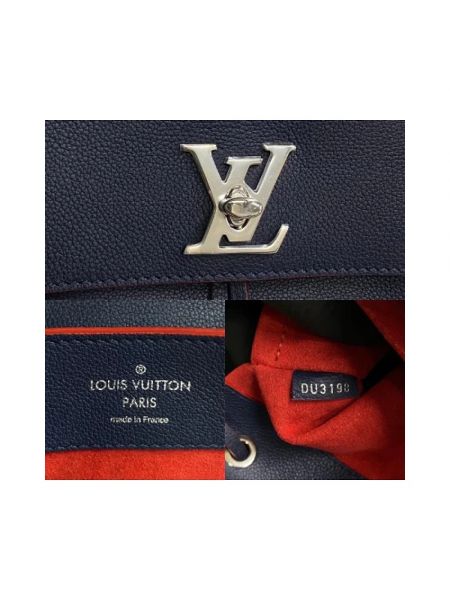 Mochila de cuero Louis Vuitton Vintage