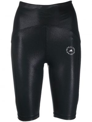 Trykt biker shorts Adidas By Stella Mccartney svart