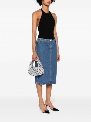 Shopper handtasche Karl Lagerfeld silber