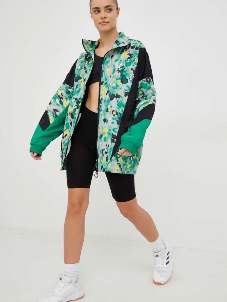 Ветровка с изолация Adidas By Stella Mccartney зелено