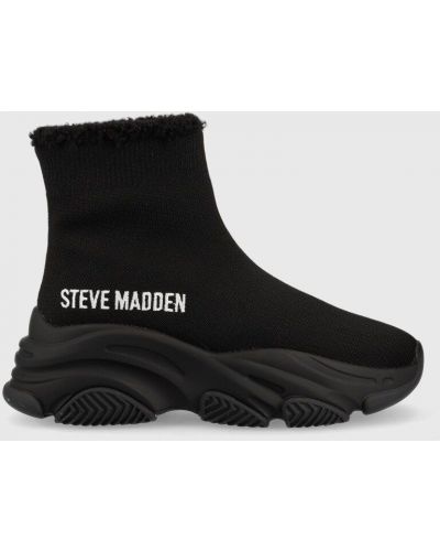 Sneakerși Steve Madden negru
