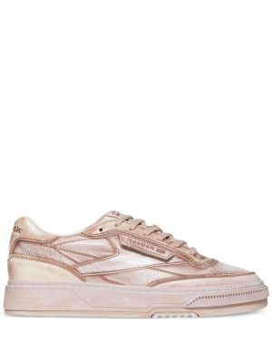 Deri sneaker Reebok Ltd pembe