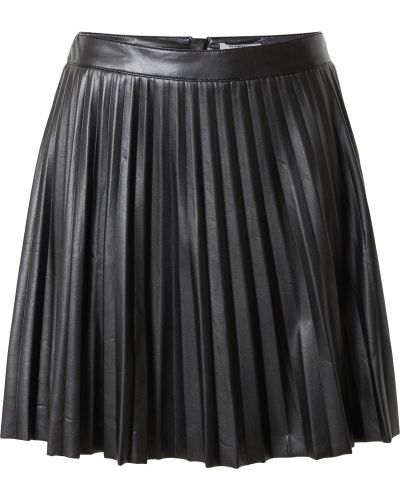 Kožená sukňa Glamorous čierna