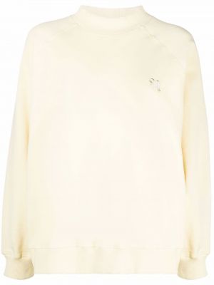 Overdimensjonert sweatshirt Nanushka gul