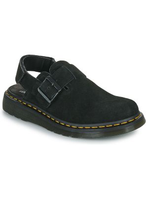Pantofi din piele de căprioară Dr. Martens negru