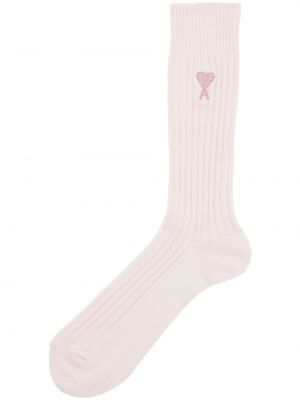 Ponožky Ami Paris ružová
