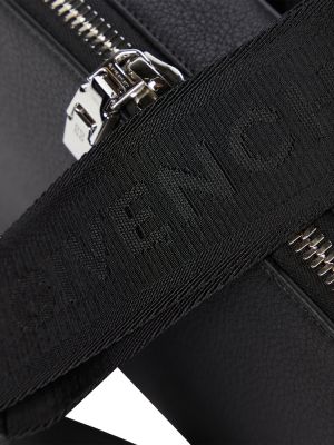 Кожени чанта през рамо Givenchy черно