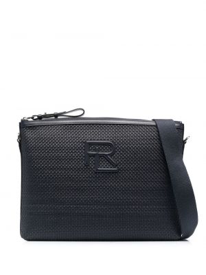 Kožna torba za laptop Ralph Lauren Purple Label