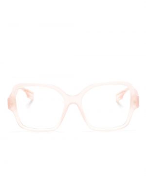 Occhiali oversize Burberry Eyewear rosa