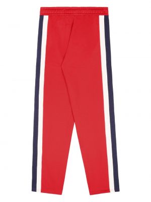 Pantalon de joggings à rayures Sporty & Rich rouge