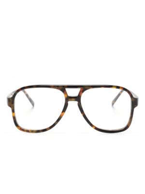 Hnědé brýle Moscot