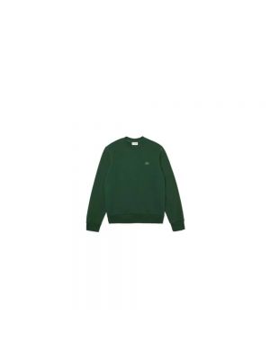 Sweatshirt mit rundhalsausschnitt Lacoste grün