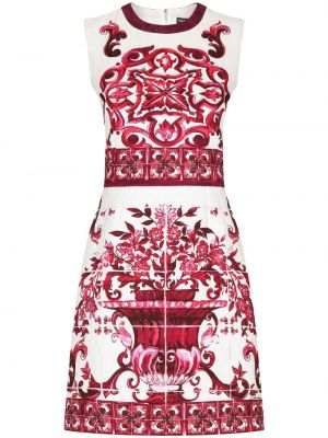 Raštuotas mini suknele Dolce & Gabbana