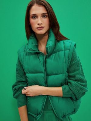 Prošívaná vesta Moodo zelená