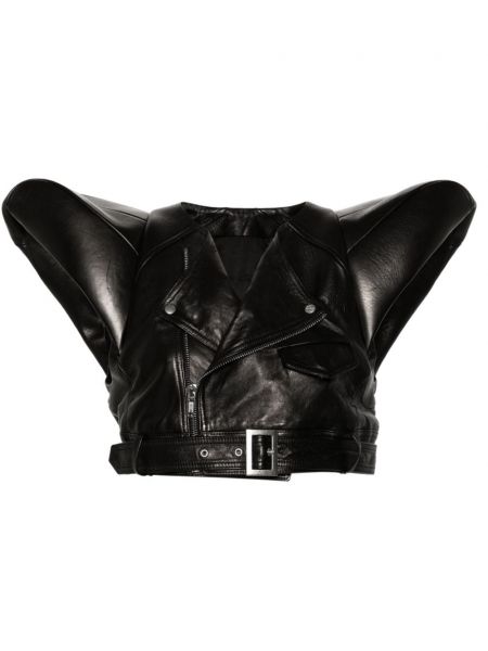 Veste de moto Rick Owens noir